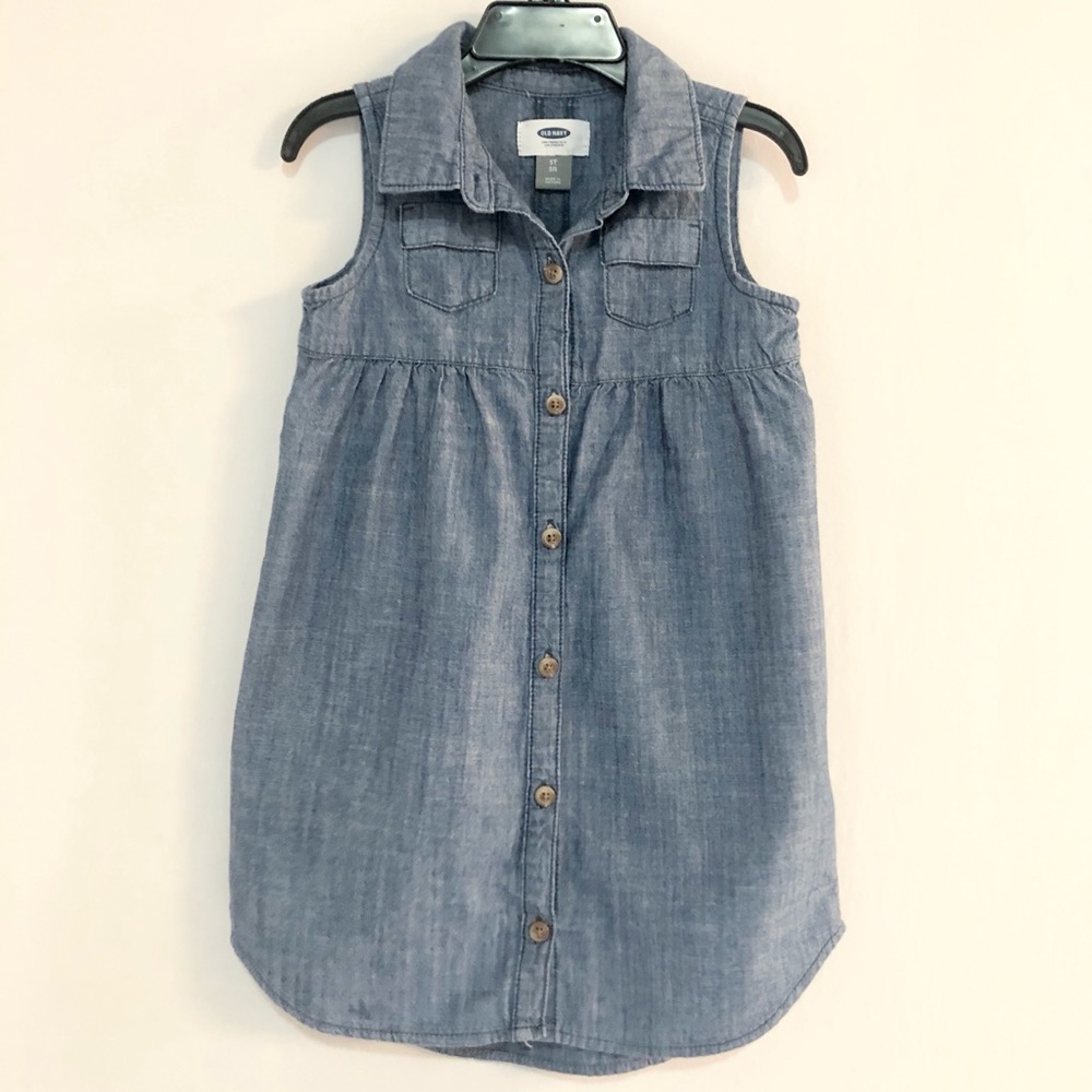 Old Navy Chambray Shirt Dress